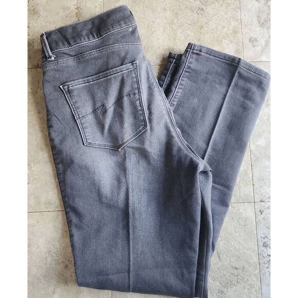 67  Lee Modern Series curvy fit, straight leg gray jeans - Picture 1 of 9